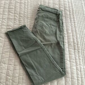 J Brand Green Skinny Capri “Verte” Size 25 Jeans, Pants